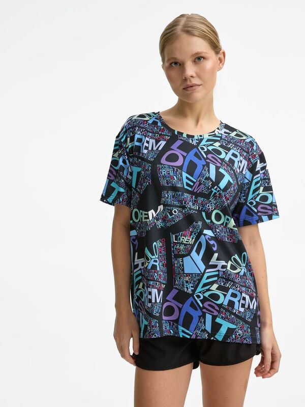 Футболка унисекс Senti с полной запечаткой на заказ арт.22089.00