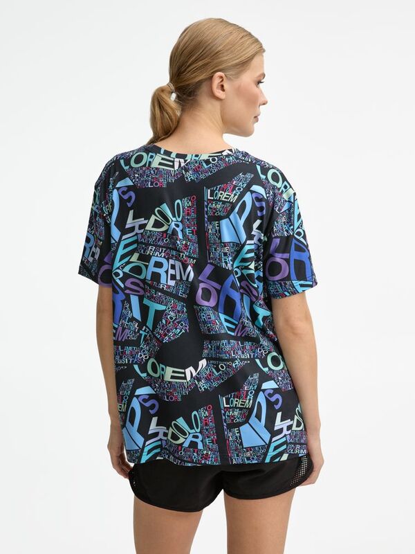 Футболка унисекс Senti с полной запечаткой на заказ арт.22089.00