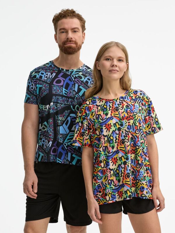 Футболка унисекс Senti с полной запечаткой на заказ арт.22089.00