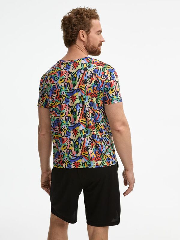 Футболка унисекс Senti с полной запечаткой на заказ арт.22089.00