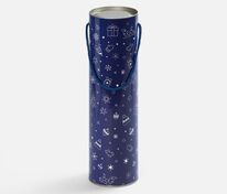 Тубус для бутылки Snowlace, синий арт.25018.40