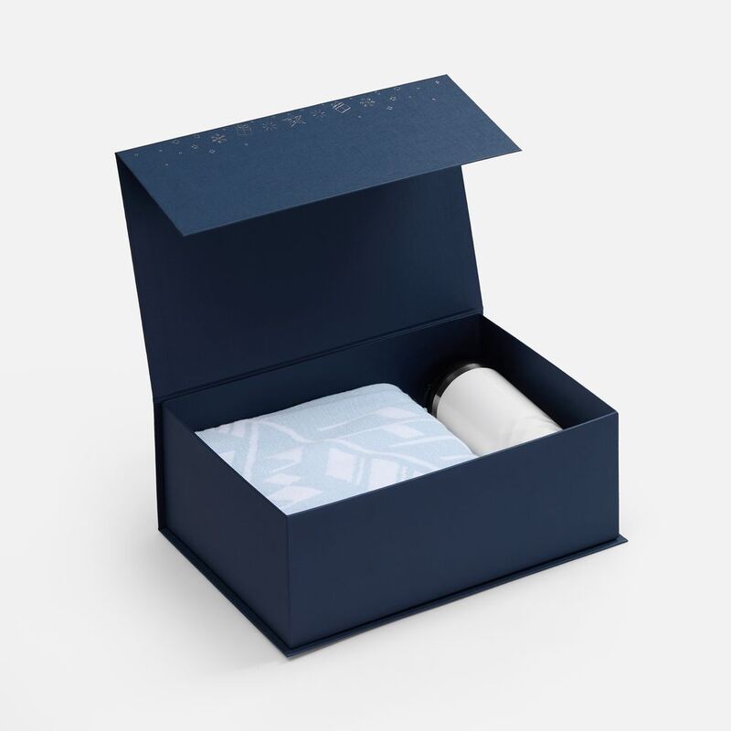 Коробка Snowlace, синяя арт.25019.40