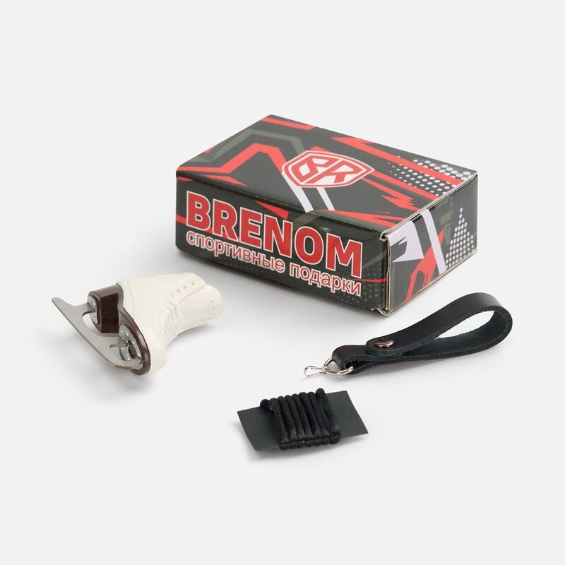 Брелок &laquo;Фигурный конек&raquo;, белый арт.19934.60