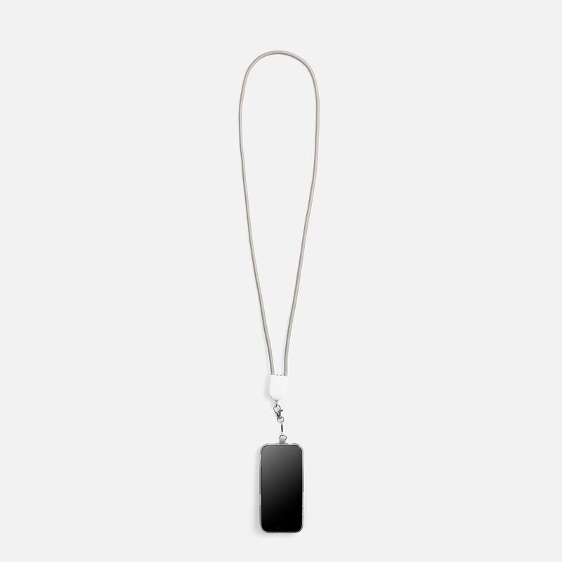 Кабель-ланьярд energyFlex Pro, серо-бежевый арт.21327.10