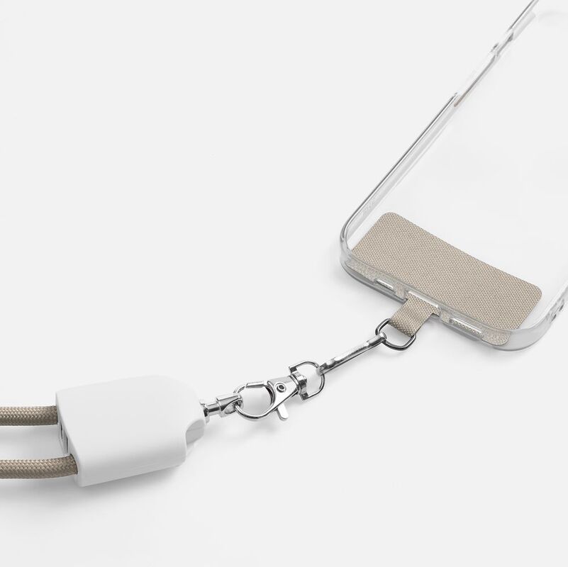 Кабель-ланьярд energyFlex Pro, серый арт.21327.10