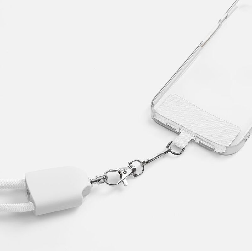 Кабель-ланьярд energyFlex Pro, белый арт.21327.60