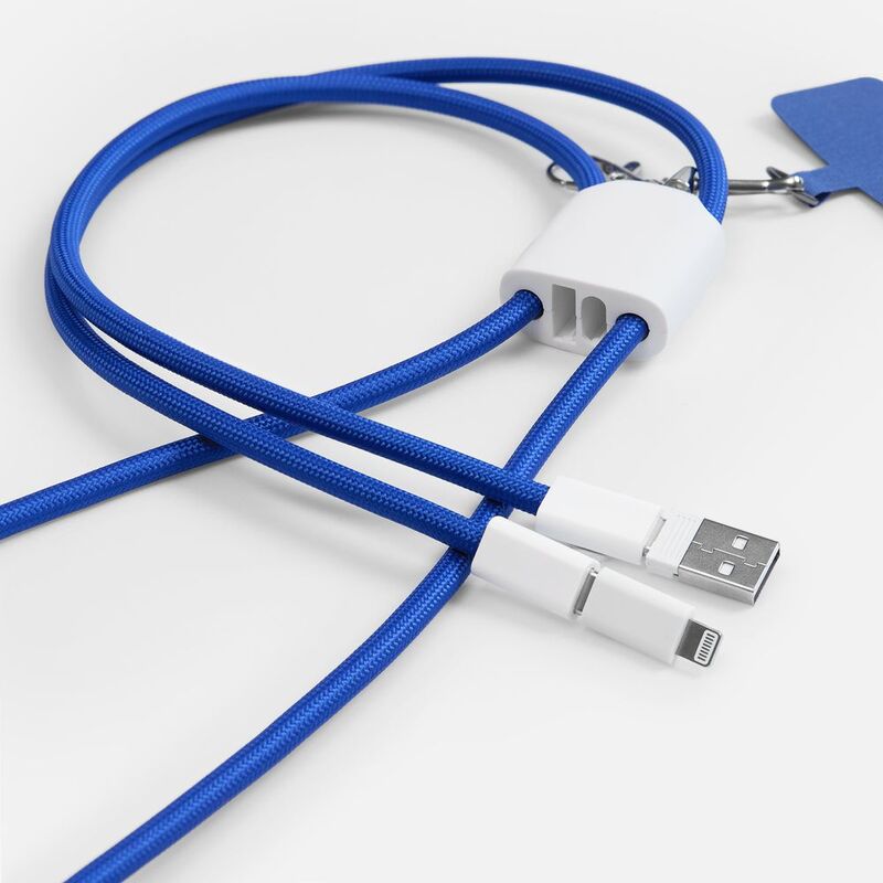 Кабель-ланьярд energyFlex Pro, синий арт.21327.40