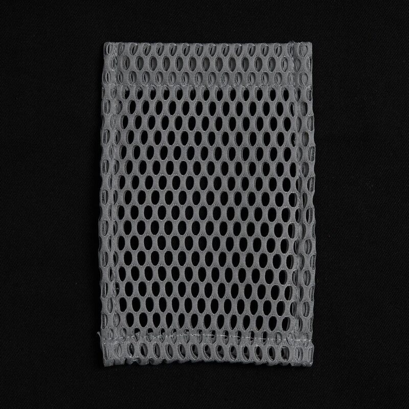 Карман из крупной сетки Pose, серый арт.18457.10