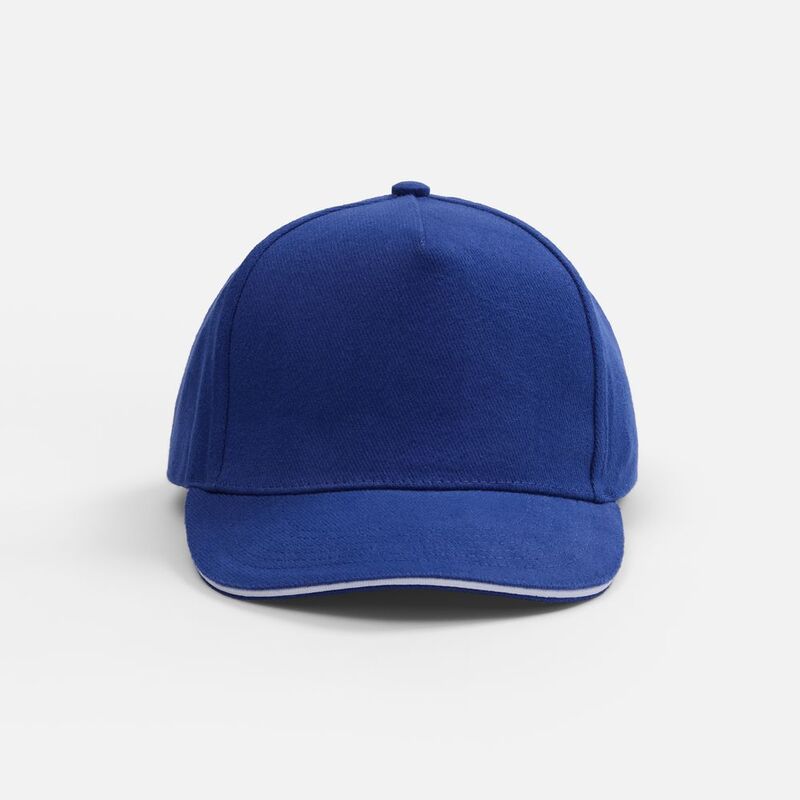 Бейсболка Classic 2.0, ярко-синяя с белым кантом арт.21848.44