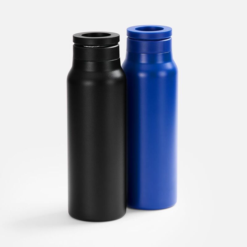 Термобутылка Magnus с магнитным держателем для телефона, синяя арт.18590.40