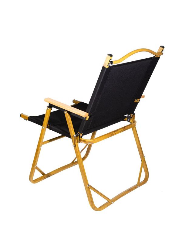 Стул MW02 складной, черный, светлое дерево арт.64000.38