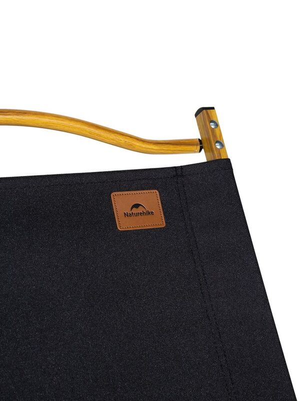 Стул MW02 складной, черный, светлое дерево арт.64000.38