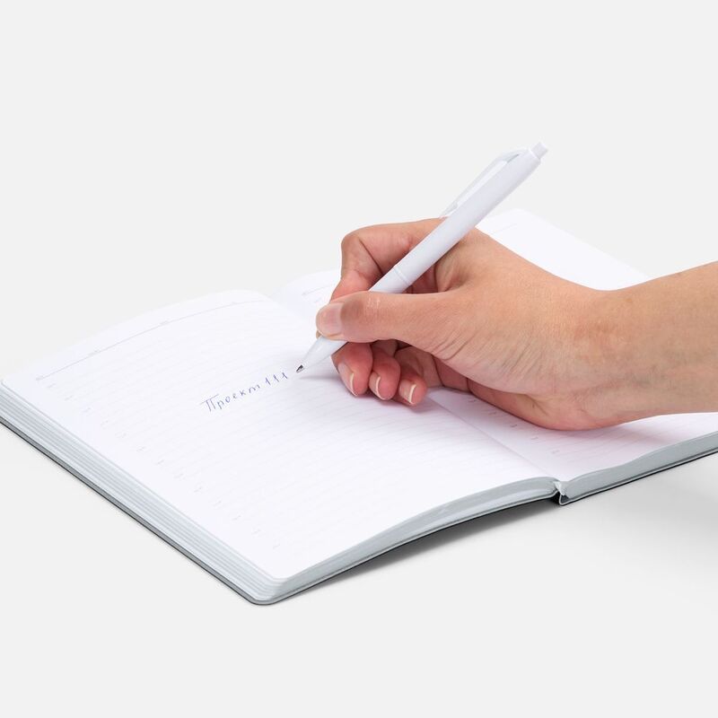 Ручка шариковая Bright Pop, белая арт.22202.60