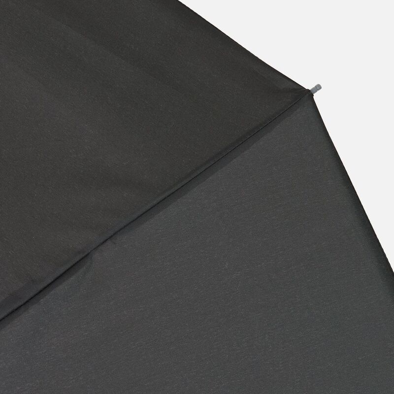 Зонт обратного сложения inLoop с ручкой-карабином, черный арт.22329.30