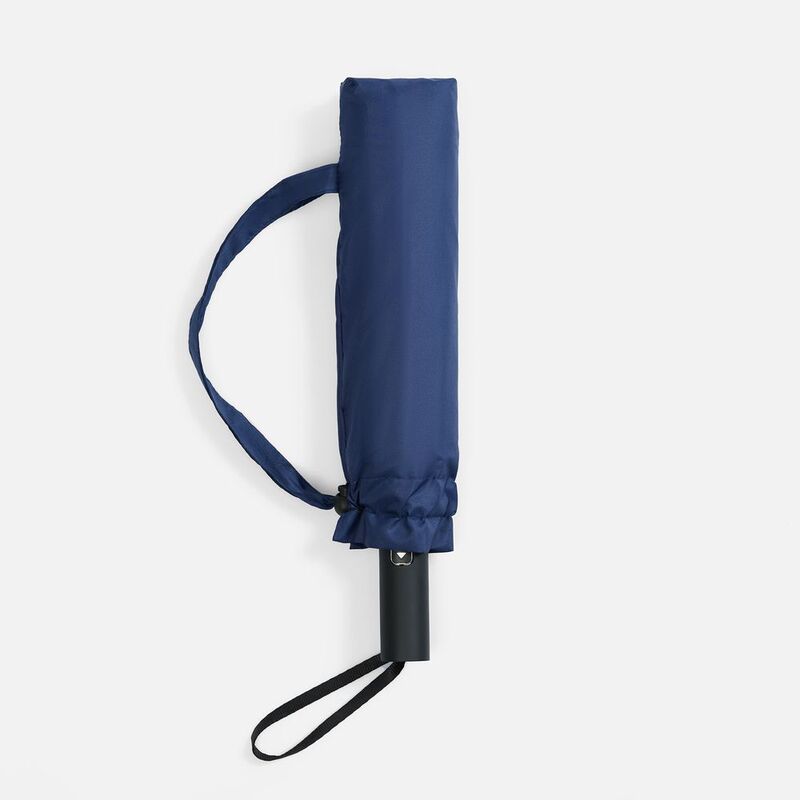 Зонт обратного сложения twoGether с двойным куполом, темно-синий арт.22330.40