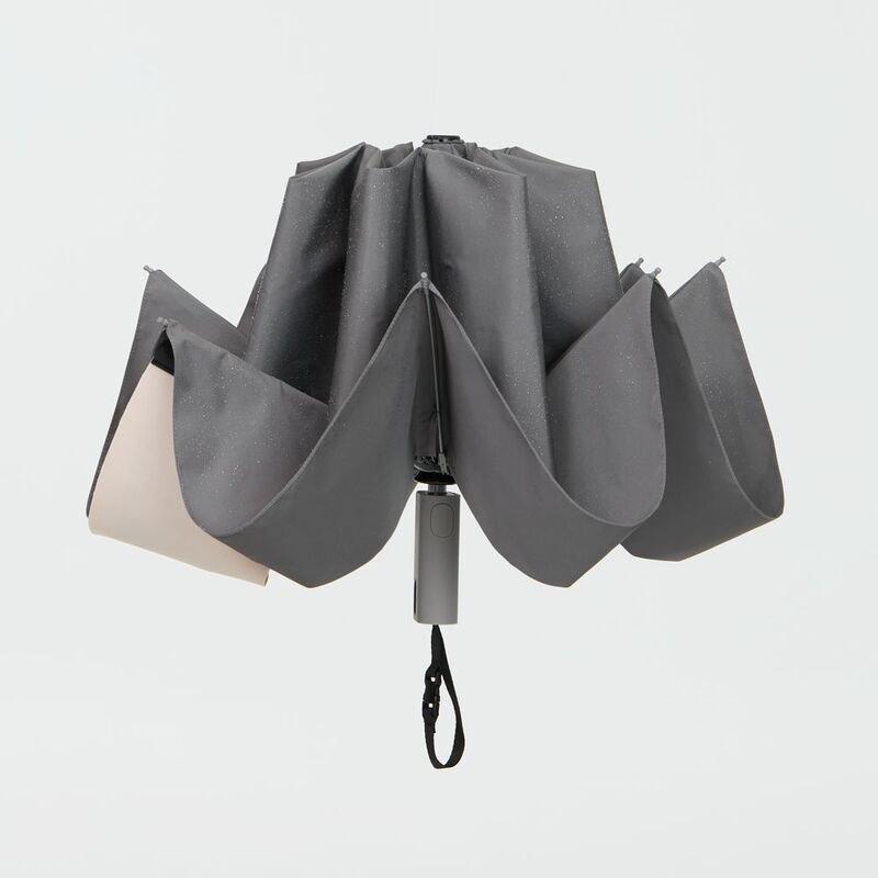 Зонт обратного сложения Easyroll, серый арт.22323.10