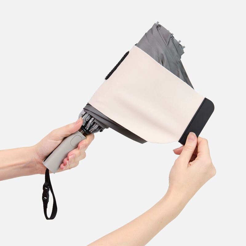 Зонт обратного сложения Easyroll, серый арт.22323.10