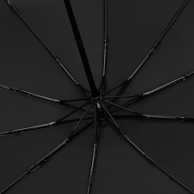 Зонт складной Regenfall, черный арт.22325.30