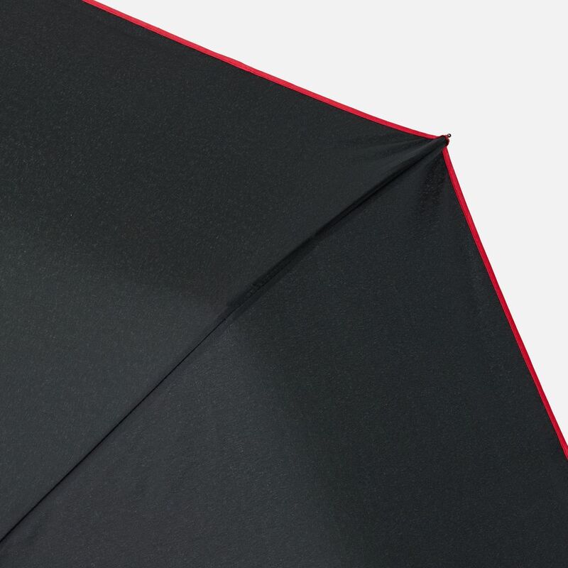 Зонт складной Edgeline, черный с красным арт.22331.50