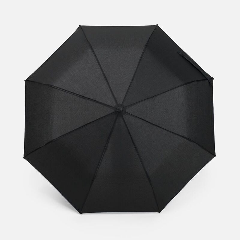 Зонт складной Edgeline, черный с синим арт.22331.40