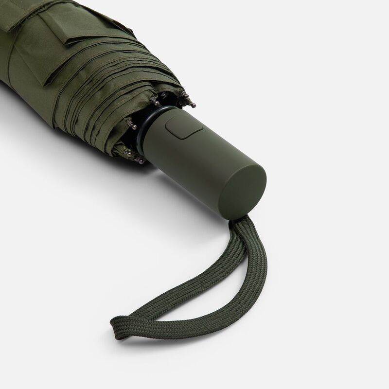 Зонт складной Cloudex, зеленый (хаки) арт.22332.90