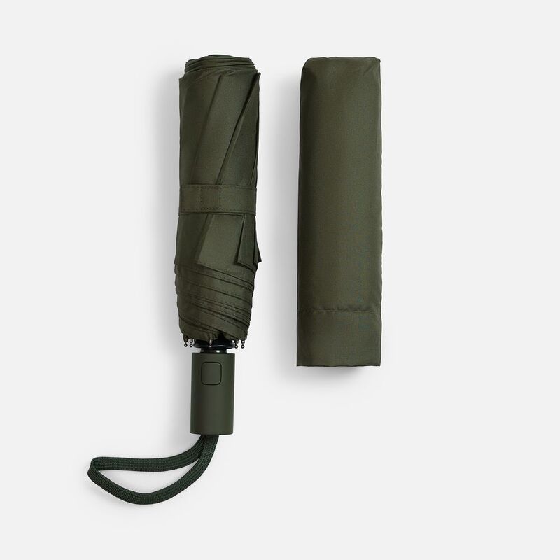 Зонт складной Cloudex, зеленый (хаки) арт.22332.90