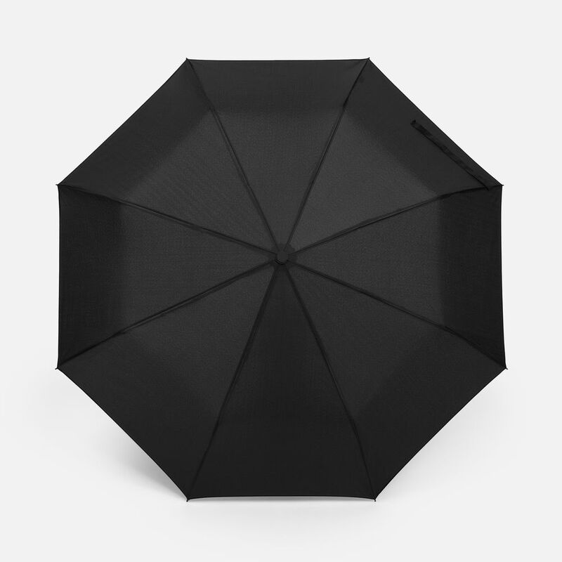 Зонт складной Smooth Move с плавным закрытием, черный арт.22333.30