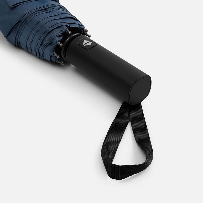 Зонт складной Smooth Move с плавным закрытием, темно-синий арт.22333.40