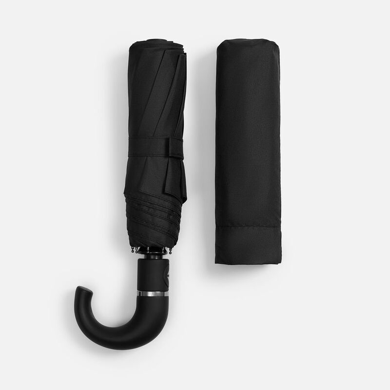 Зонт складной Hooklook, черный арт.22334.30