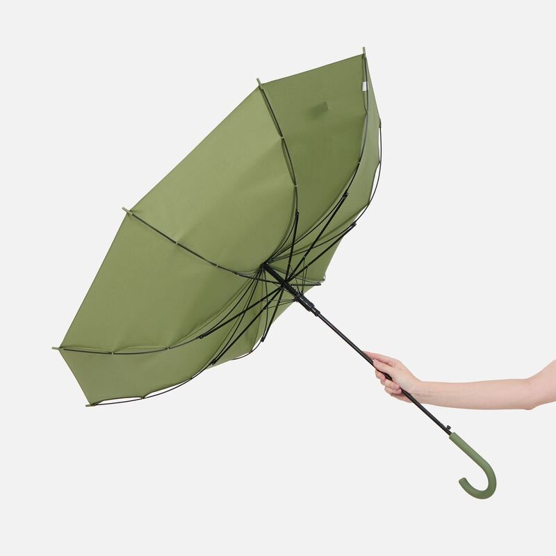 Зонт-трость Jolly Brolly, зеленый (хаки) арт.22335.90