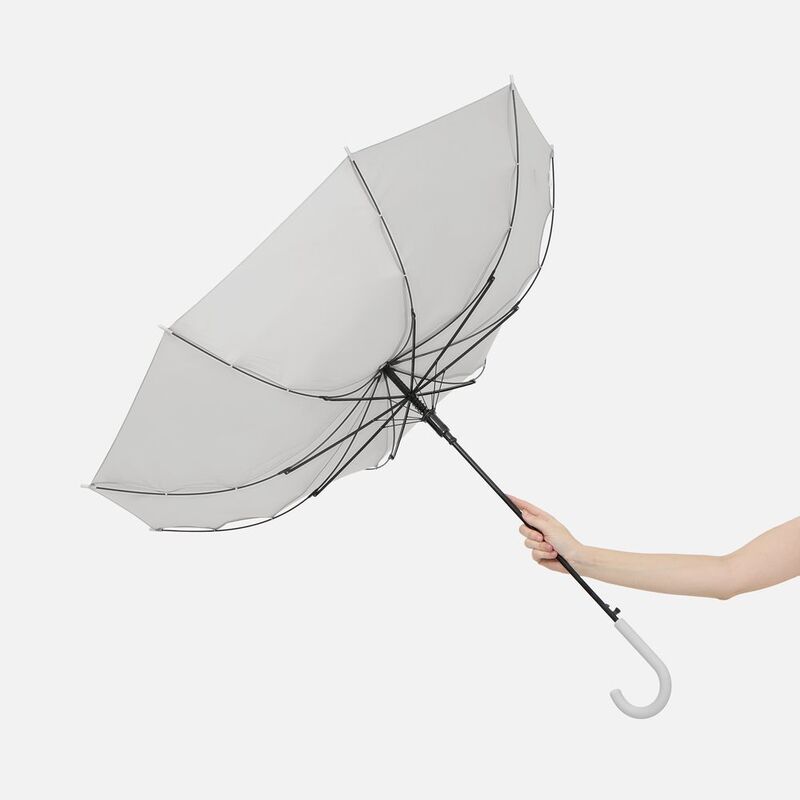 Зонт-трость Jolly Brolly, светло-серый арт.22335.10