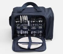 Набор для пикника Campello на 4 персоны, темно-синий арт.63056.43