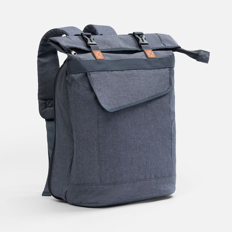 Набор для пикника Picnivo на 4 персоны, темно-серый меланж арт.63057.13