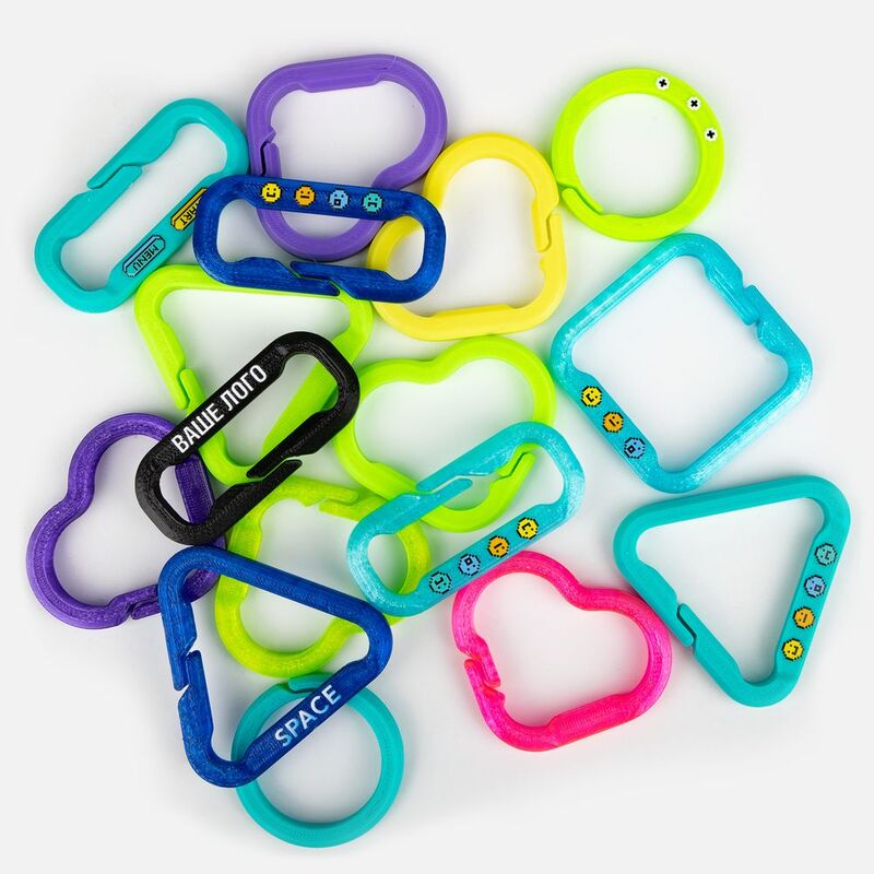 Брелок Impreso, 3D-печать на заказ, круг арт.19975.04