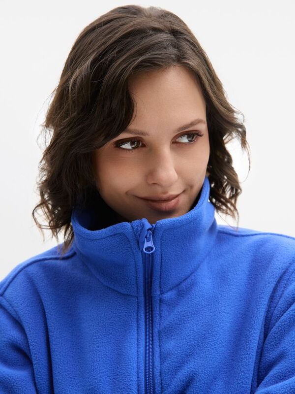 Куртка флисовая унисекс Ben Mac, синяя арт.18620.44