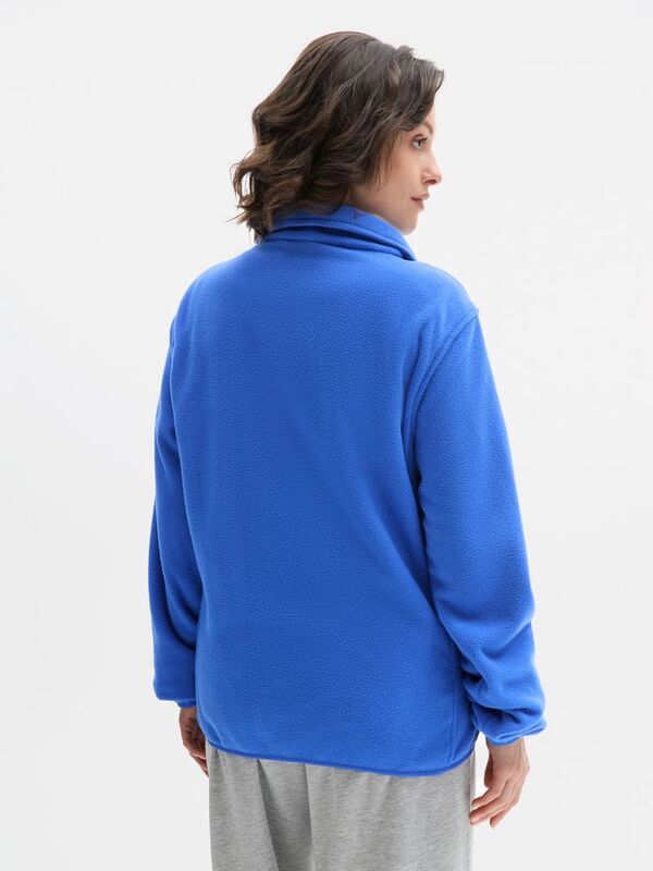 Куртка флисовая унисекс Ben Mac, синяя арт.18620.44