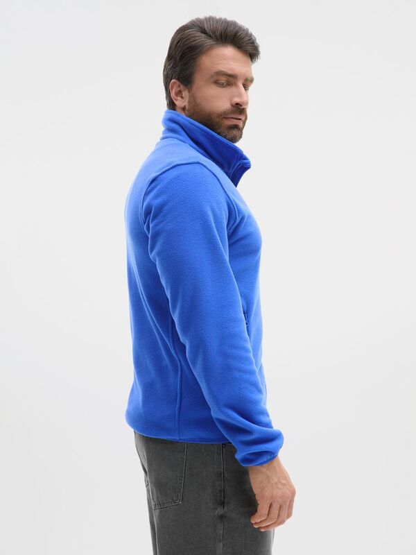 Куртка флисовая унисекс Ben Mac, синяя арт.18620.44