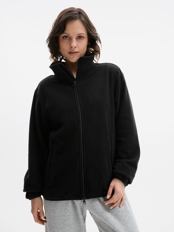 Куртка флисовая унисекс Ben Mac, черная арт.18620.30