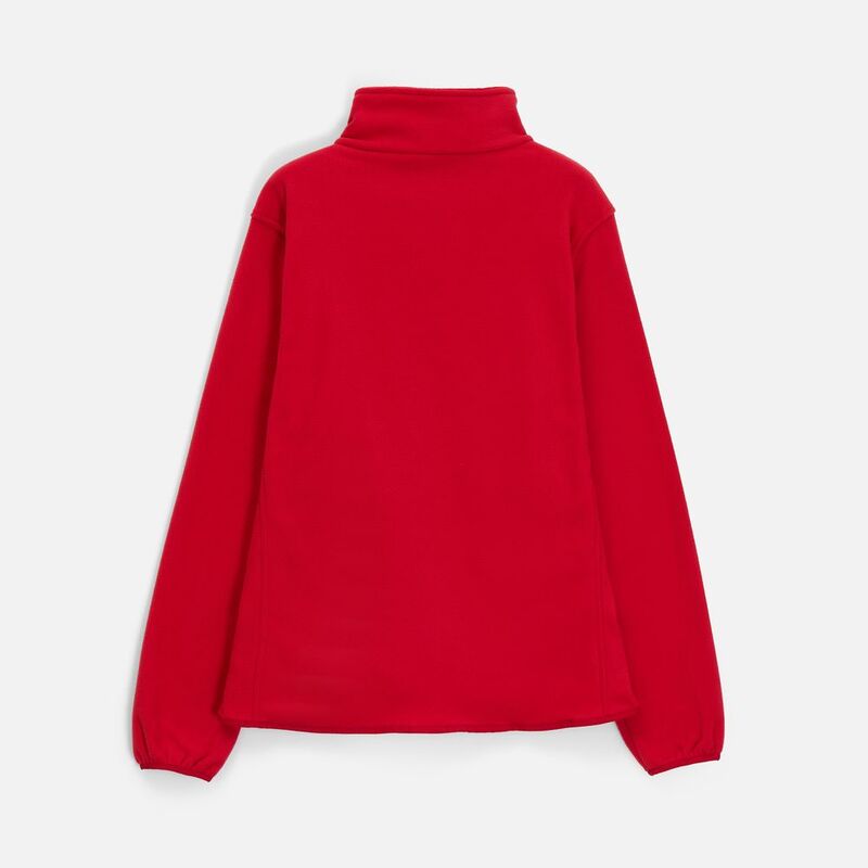 Куртка флисовая унисекс Ben Mac, красная арт.18620.50