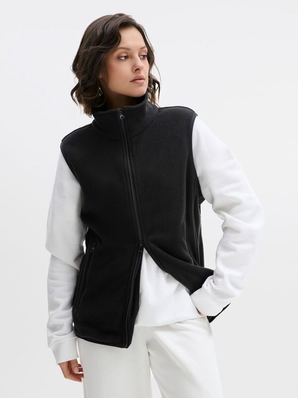 Жилет флисовый унисекс Ben Mac, черный арт.18621.30