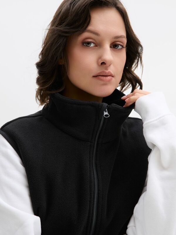 Жилет флисовый унисекс Ben Mac, черный арт.18621.30