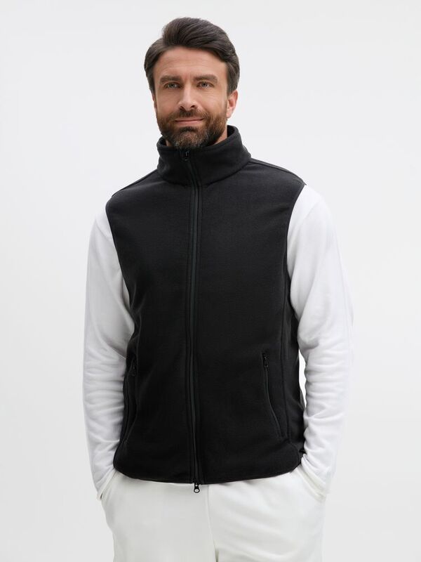 Жилет флисовый унисекс Ben Mac, черный арт.18621.30