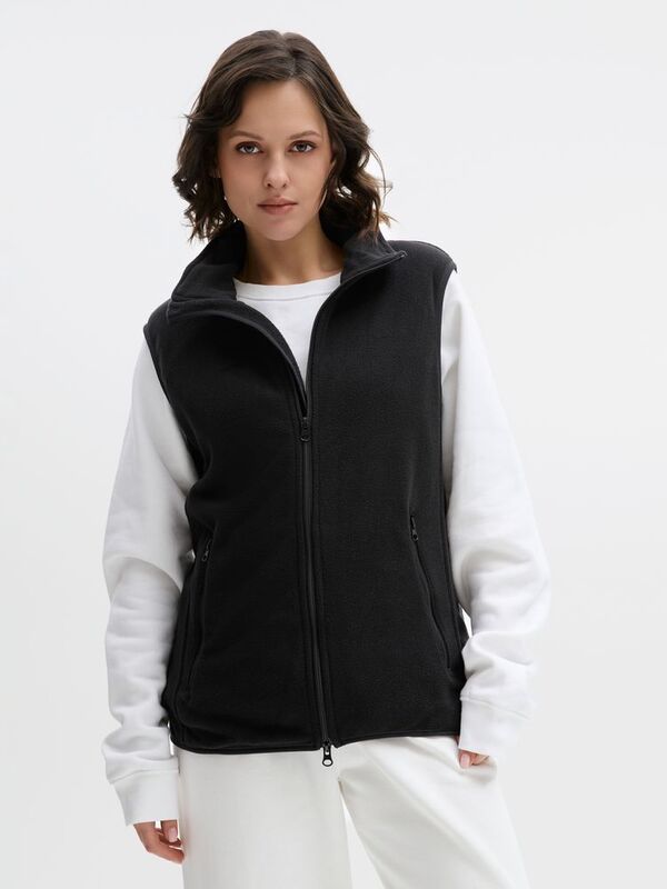 Жилет флисовый унисекс Ben Mac, черный арт.18621.30