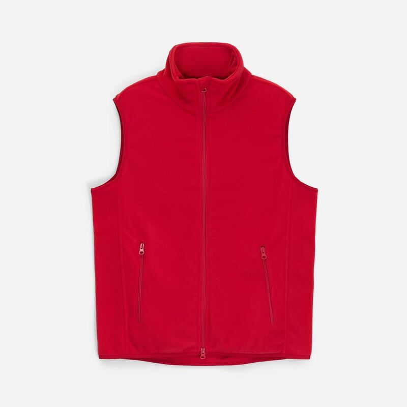 Жилет флисовый унисекс Ben Mac, красный арт.18621.50