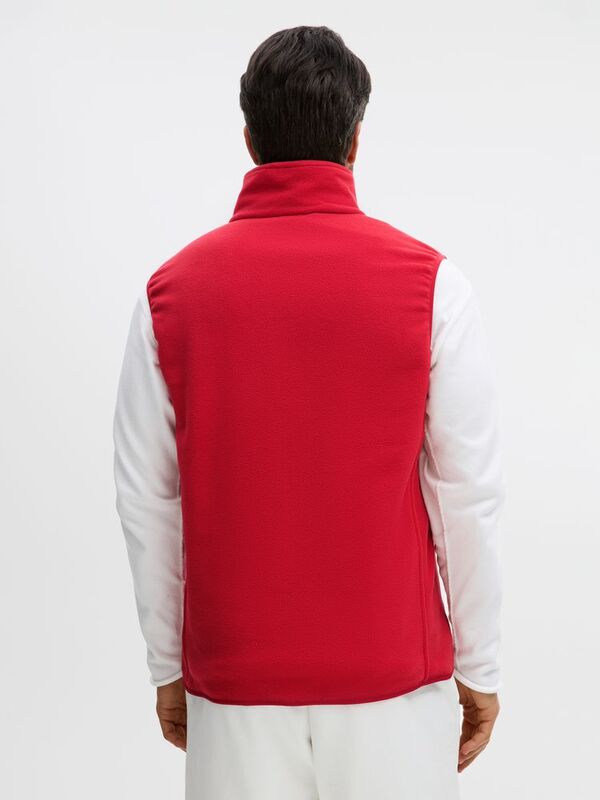 Жилет флисовый унисекс Ben Mac, красный арт.18621.50