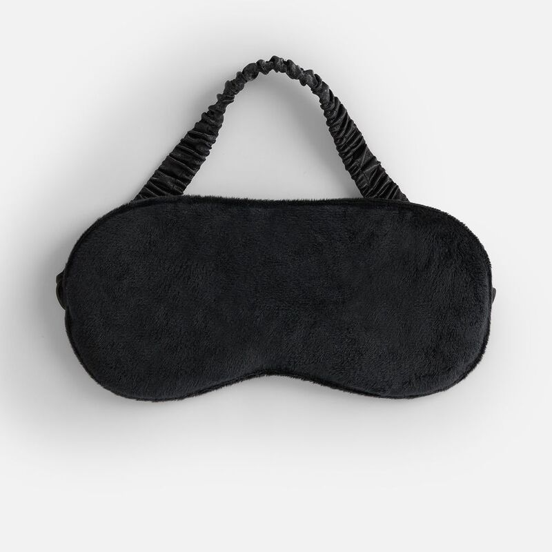 Двухстороняя маска для сна Veluto, черная арт.18786.30
