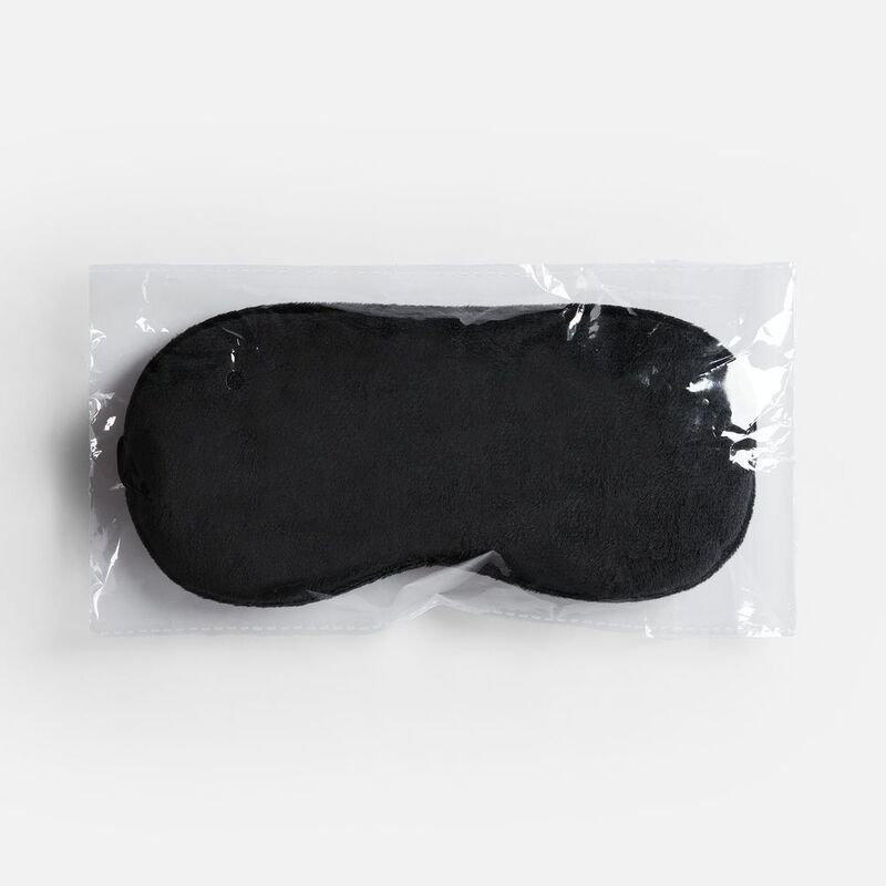 Двухстороняя маска для сна Veluto, черная арт.18786.30
