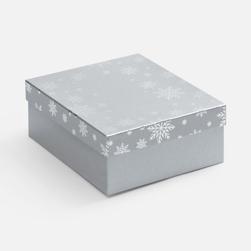Коробка Wintry, серебристая арт.25022.10