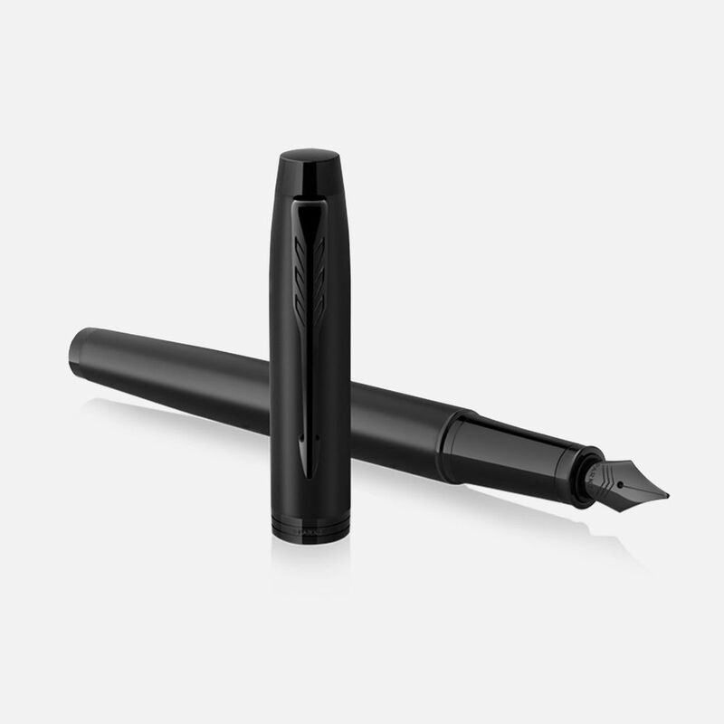 Ручка перьевая Parker IM Achromatic Black, черная арт.20196.30