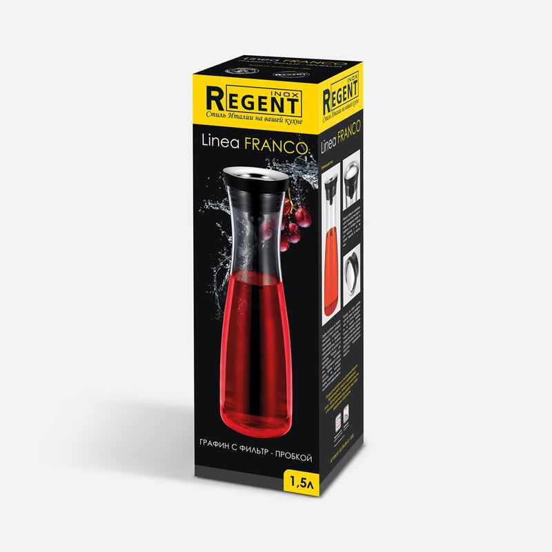 Графин с фильтр-пробкой Linea Franco арт.20447.00